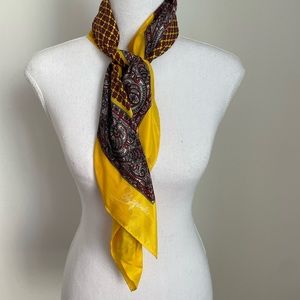 Schiaparelli vintage silk scarf